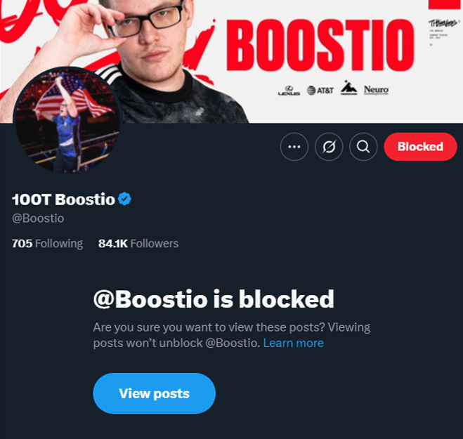 Sentinels's tweet photo. they took a map so we blocked boostio https://t.co/MK8mIZGjCU