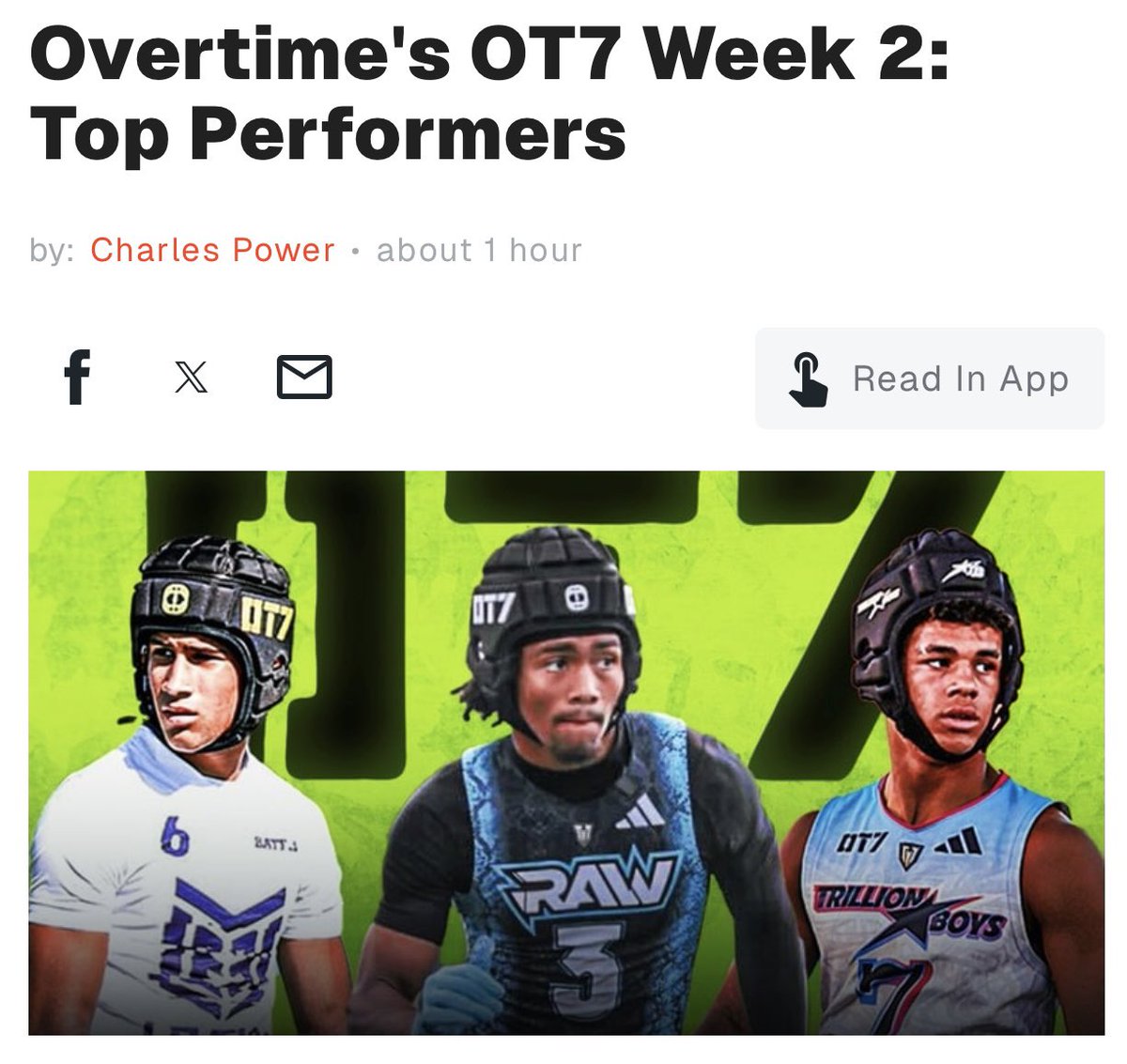 MaddenWilliams1's tweet photo. Thank you @CharlesPower for recognizing me as one of the top performers at @overtime OT7 #nowbacktowork https://t.co/eKs9olH07e