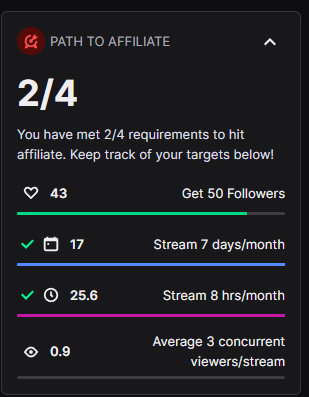 LordWraith71's tweet photo. The Wraith Reaper senses he is close to affiliate, I gotta keep going! https://t.co/rHia0Gp2DM