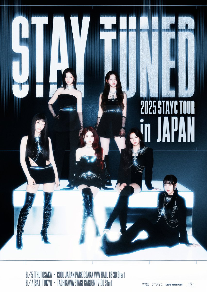 📢2025 STAYC TOUR [STAY TUNED] in Japan 開催決定‼️(東京•大阪