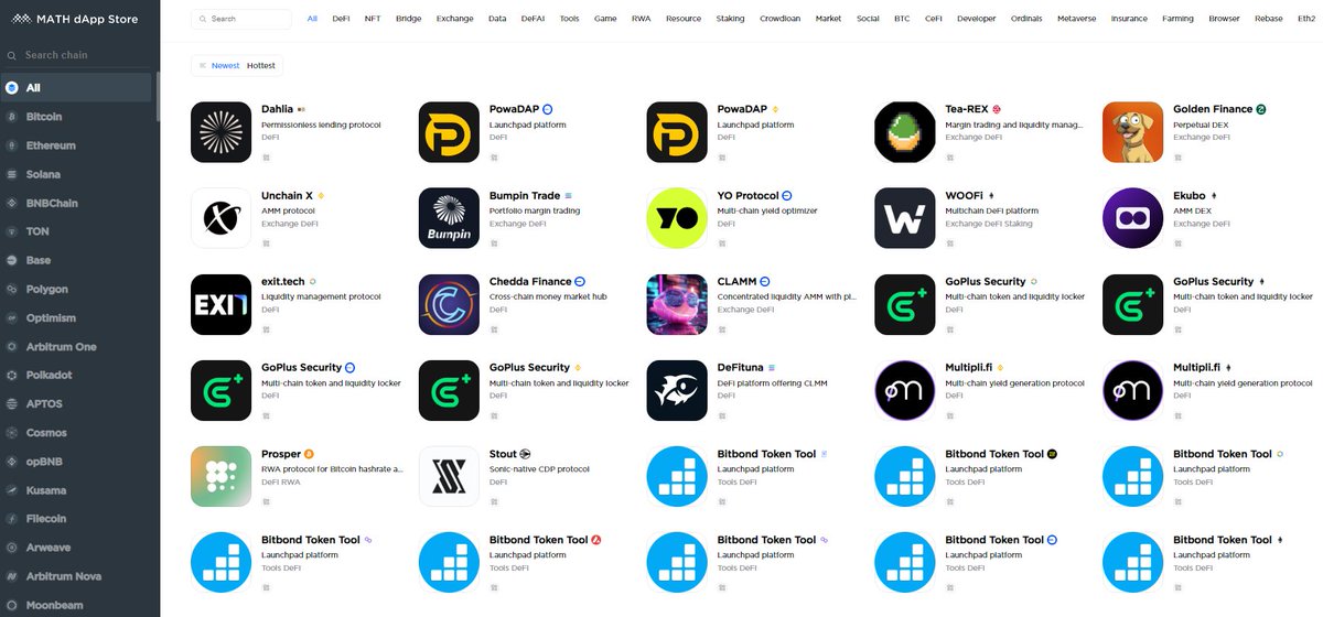 MathWallet (@mathwallet) on Twitter photo 🔥Latest Listed dApp
MATH dApp Store: mathdapp.store
<a href="/Unchain_X/">Unchain_X</a> <a href="/BumpinTrade/">BumpinTrade</a> <a href="/yield/">YO</a> <a href="/_WOOFi/">WOOFi</a> <a href="/EkuboProtocol/">Ekubo</a> <a href="/GoPlusSecurity/">GoPlus Security 🚦</a> 🔥Latest Listed dApp
MATH dApp Store: mathdapp.store
<a href="/Unchain_X/">Unchain_X</a> <a href="/BumpinTrade/">BumpinTrade</a> <a href="/yield/">YO</a> <a href="/_WOOFi/">WOOFi</a> <a href="/EkuboProtocol/">Ekubo</a> <a href="/GoPlusSecurity/">GoPlus Security 🚦</a>