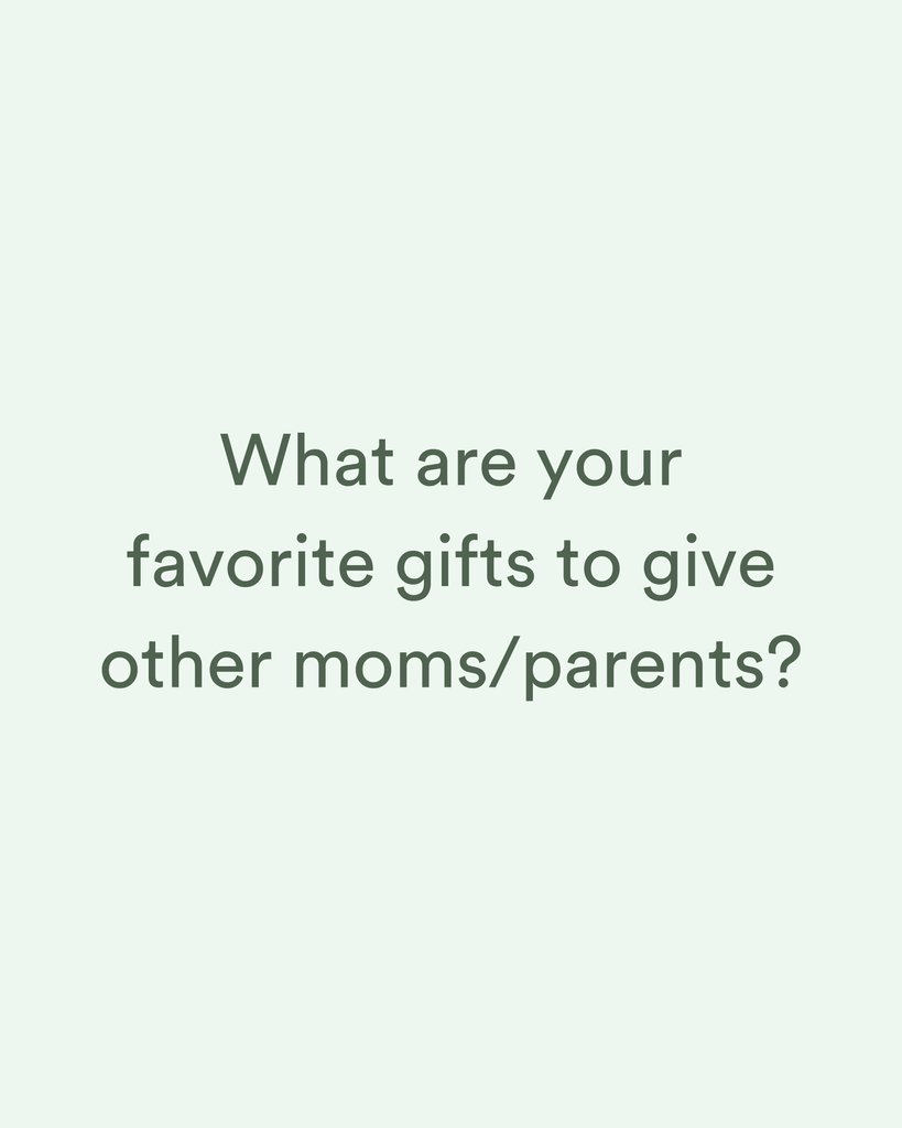 What’s your favorite gift to give a new or expecting parent—especially one that doesn’t end up in a donation pile two months later?

👇 Let’s crowdsource ideas that are actually helpful.
