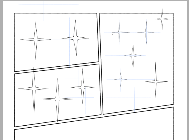 ずっとキラキラを書いている
素材を使うとやっぱだめなんだよな
歪んでないと人間の目って割と的確に見抜いちゃう 