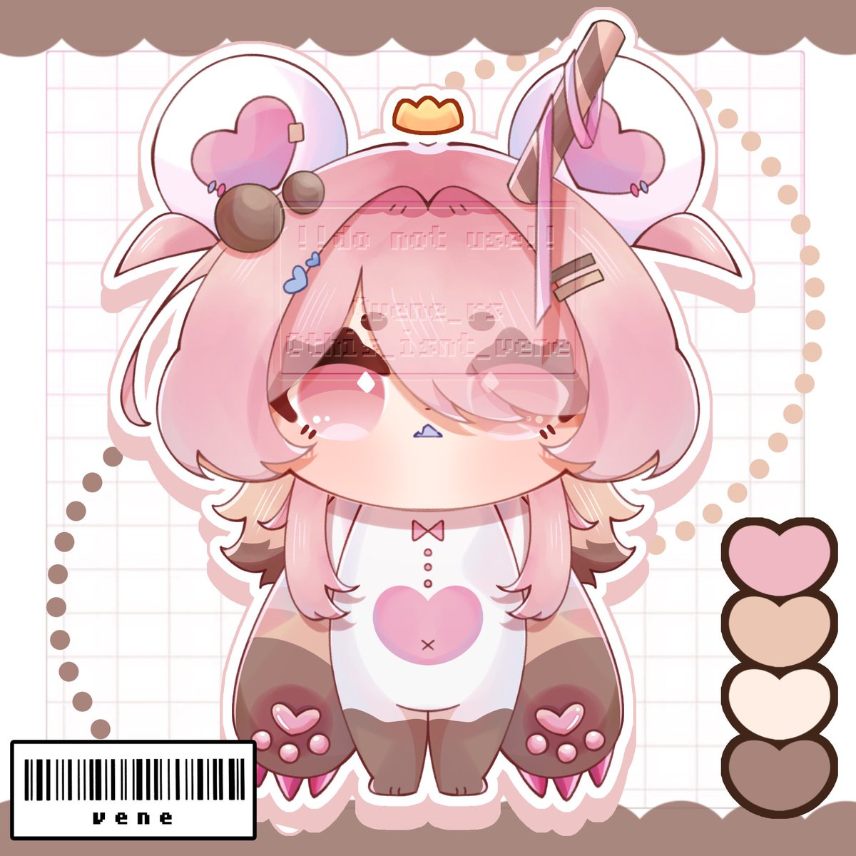 vene_rs's tweet image. i made some adoptables for the first time! ✨
theyre looking for a new home! 💕
get them on my #VGenShop 🛒
link below! ⬇️
#adoptable #Vtuber #adopt
#characterdesign #VGen