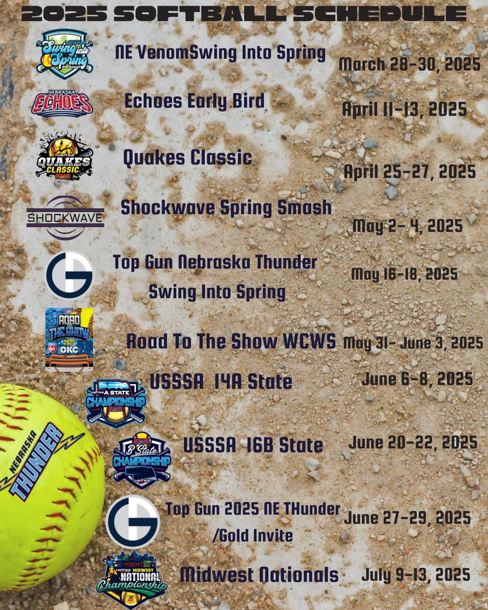 🥎 Keep up with us this season! 🥎

web.gc.com/teams/DBEESouP…

<a href="/JB_Braun9/">Jules Braun</a> <a href="/ShayCarnes19/">Shaylee Carnes 2028</a> <a href="/EmilyElse2029/">Emily Else</a>