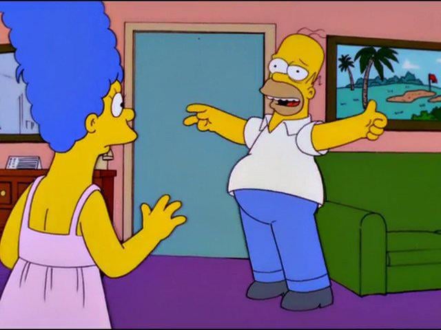 Sabes cuantos partidos vi hoy Marge? Fueron más de 7 😵