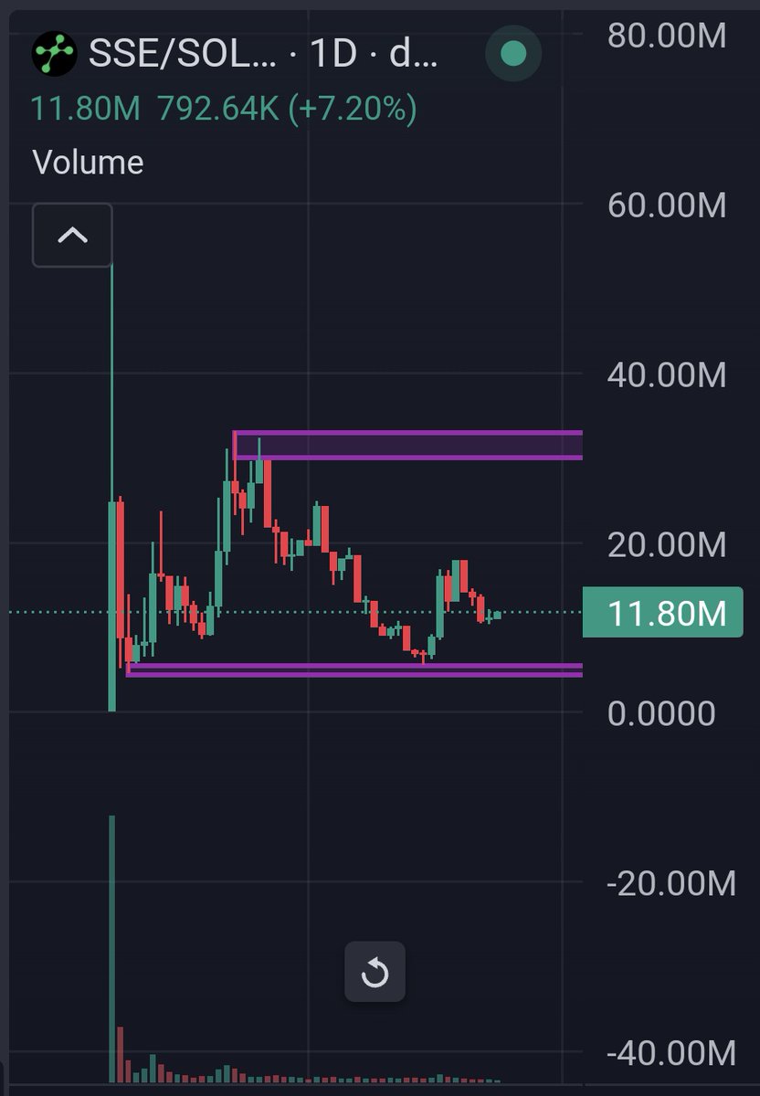 the $SSE chart looks like going to support level .

And after hitting   the support level .

thin going to the Ath😁 .

So hold your positions 💪