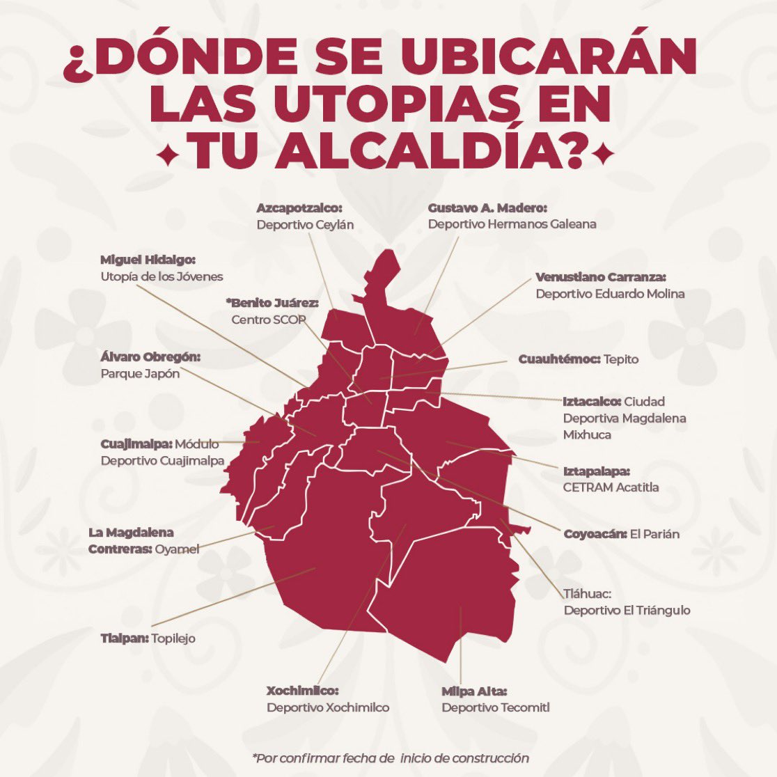 ClaraEmbrujada's tweet photo. Muy pronto las #UTOPIAS serán una realidad en todas las alcaldías, serán a huevo, les guste o no, esos de Xochimilco me la pelan, para el disfrute del gran negocio de @SOBSECDMX para el bienestar de todas y todos los de su familia #CapitalDeLaTransformación. https://t.co/3wZcq3Zk9t