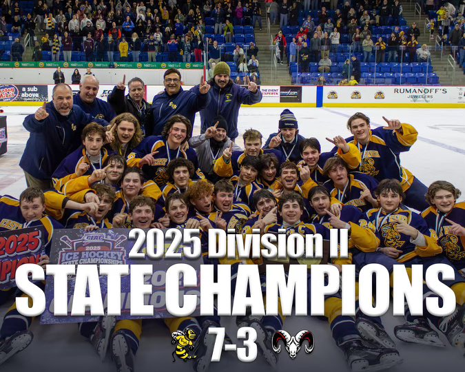 Your 2025 CIAC Division II Champions, East Haven, Yellow Jackets #cthk
<a href="/CTHKReportChris/">CT HS Hockey Report Chris</a> 
<a href="/CTHKReport/">CTHS Hockey Report</a> 
<a href="/EHHSHockey/">East Haven Varsity Hockey</a> 

📸 <a href="/jadabirdmedia/">Jada Bird Media</a>