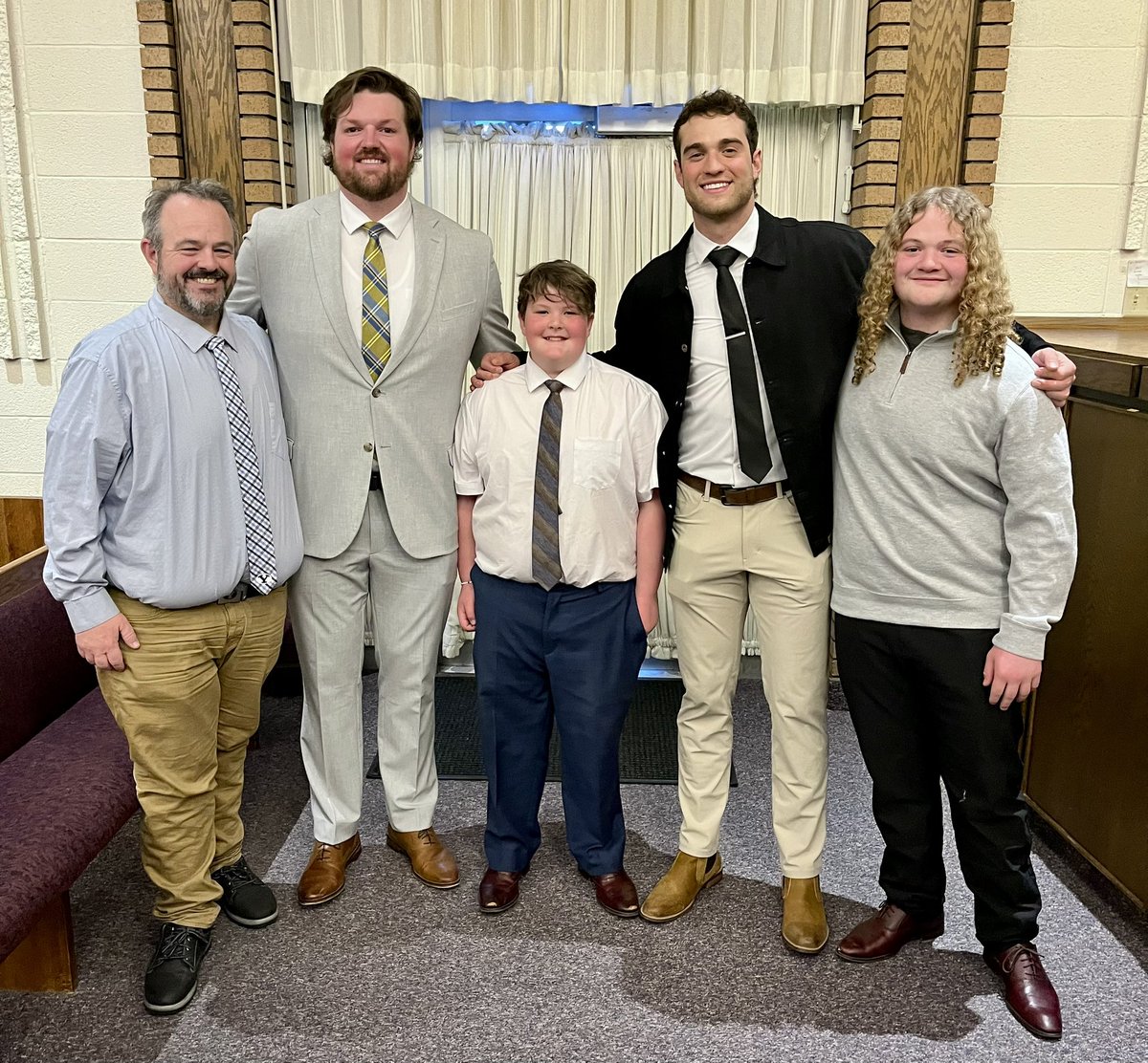 Just had the pleasure with my sons of listening to Chase Roberts and Connor Pay speak at a fireside. Their testimonies about Jesus Christ, the gospel, the Book of Mormon and missionary work are powerful.

Great examples!

Turns out, they’re also pretty good BYU football players.