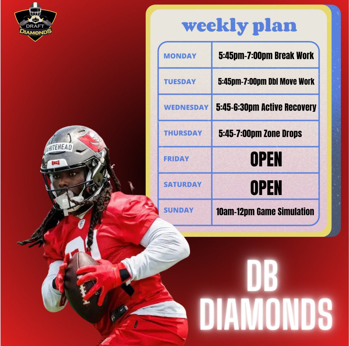 malikboynton2's tweet image. Typo… will be at Denton Guyer Tuesday from 6:30-8:00pm! #DBTraining #DefensiveBackTraining