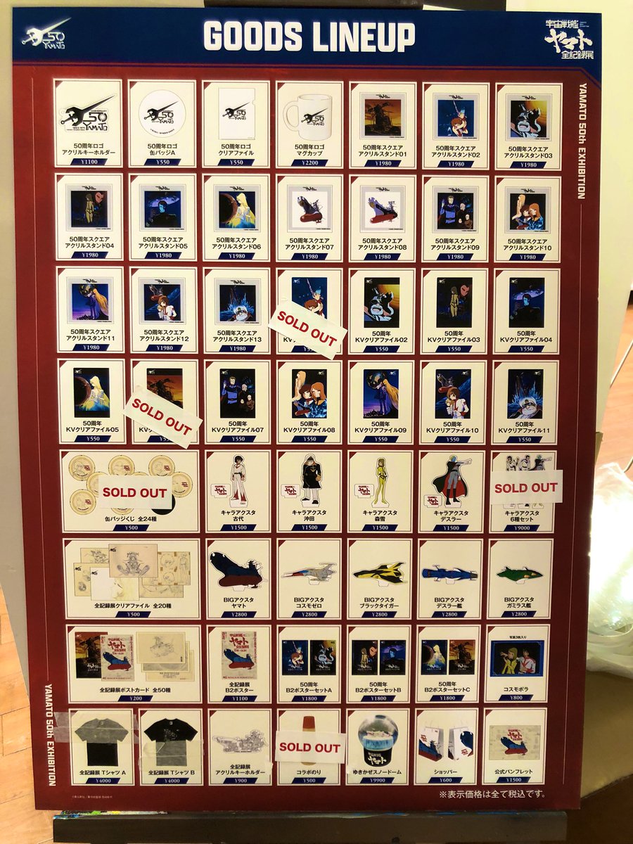 宇宙戦艦ヤマト #全記録展 多くの皆様のご来場まことにありがとう