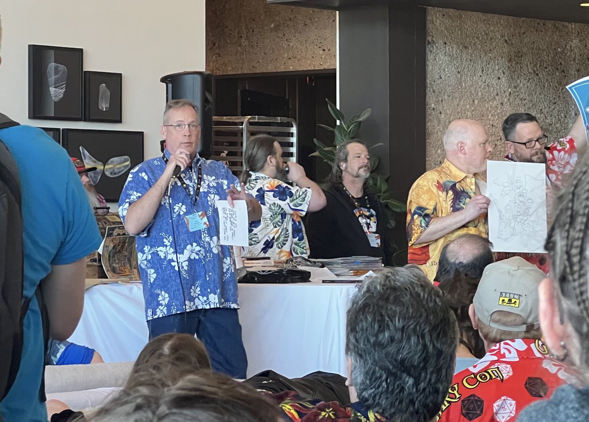 Thank you to <a href="/mforbeck/">Matt Forbeck</a> and @bdavewalters for signing some Battlelords merch for the <a href="/GaryCon/">Gary Con</a> charity auction!  Your time and generosity is much appreciated!