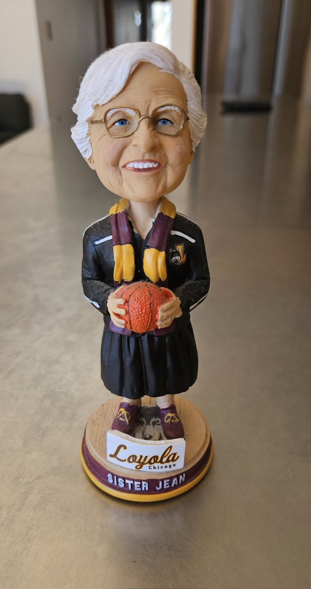 SISTER JEAN!
Giving credit for this win to my favorite Sister! She started out in the Bay Area and clearly got us home court advantage. Go Ramblers! #OnwardLU