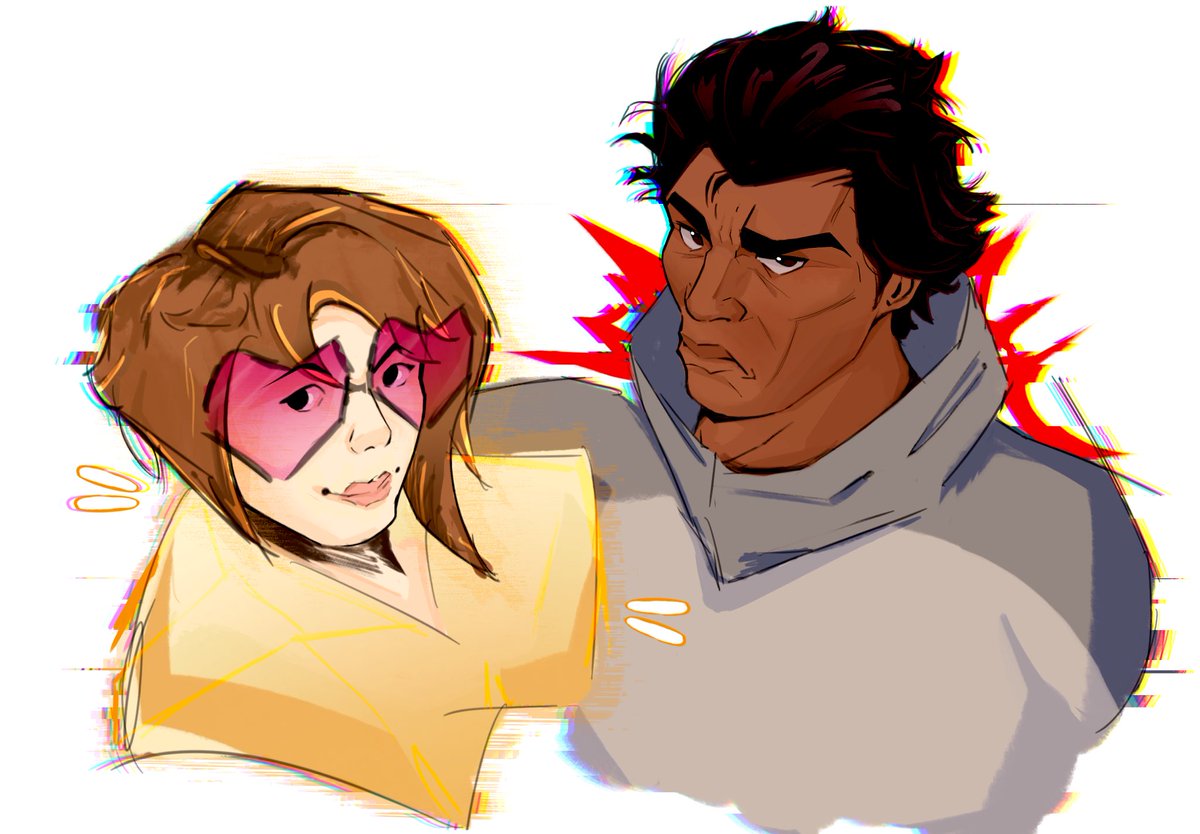 Radactron's tweet image. I'm alive, maybe..
#MiguelOHara #Lyla