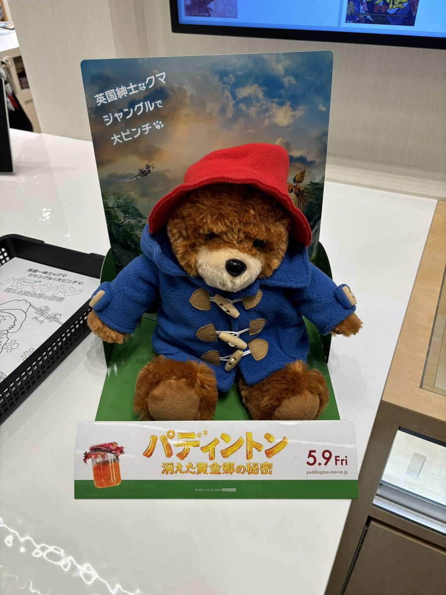 教皇選挙観にきたらパディントンがいた！