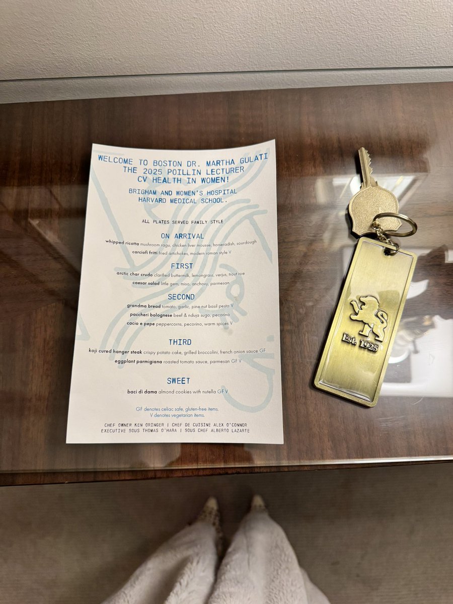 Dr. Martha Gulati ♥️🫀❤️🩹🇨🇦 (@drmarthagulati) on Twitter photo So excited to be in Boston and to be giving the 2025 Pollin Lecture tomorrow <a href="/BrighamWomens/">Brigham and Women's Hospital</a>
So grateful for the many friends & colleagues that have invited me here. Looking forward to tomorrow!
<a href="/SmidtHeart/">Smidt Heart Institute at Cedars-Sinai</a> <a href="/WomensHeartCS/">Barbra Streisand Women's Heart Center Cedars-Sinai</a>
🙏🏽 #jorgeplutzsky #kathyrexrode So excited to be in Boston and to be giving the 2025 Pollin Lecture tomorrow <a href="/BrighamWomens/">Brigham and Women's Hospital</a>
So grateful for the many friends & colleagues that have invited me here. Looking forward to tomorrow!
<a href="/SmidtHeart/">Smidt Heart Institute at Cedars-Sinai</a> <a href="/WomensHeartCS/">Barbra Streisand Women's Heart Center Cedars-Sinai</a>
🙏🏽 #jorgeplutzsky #kathyrexrode