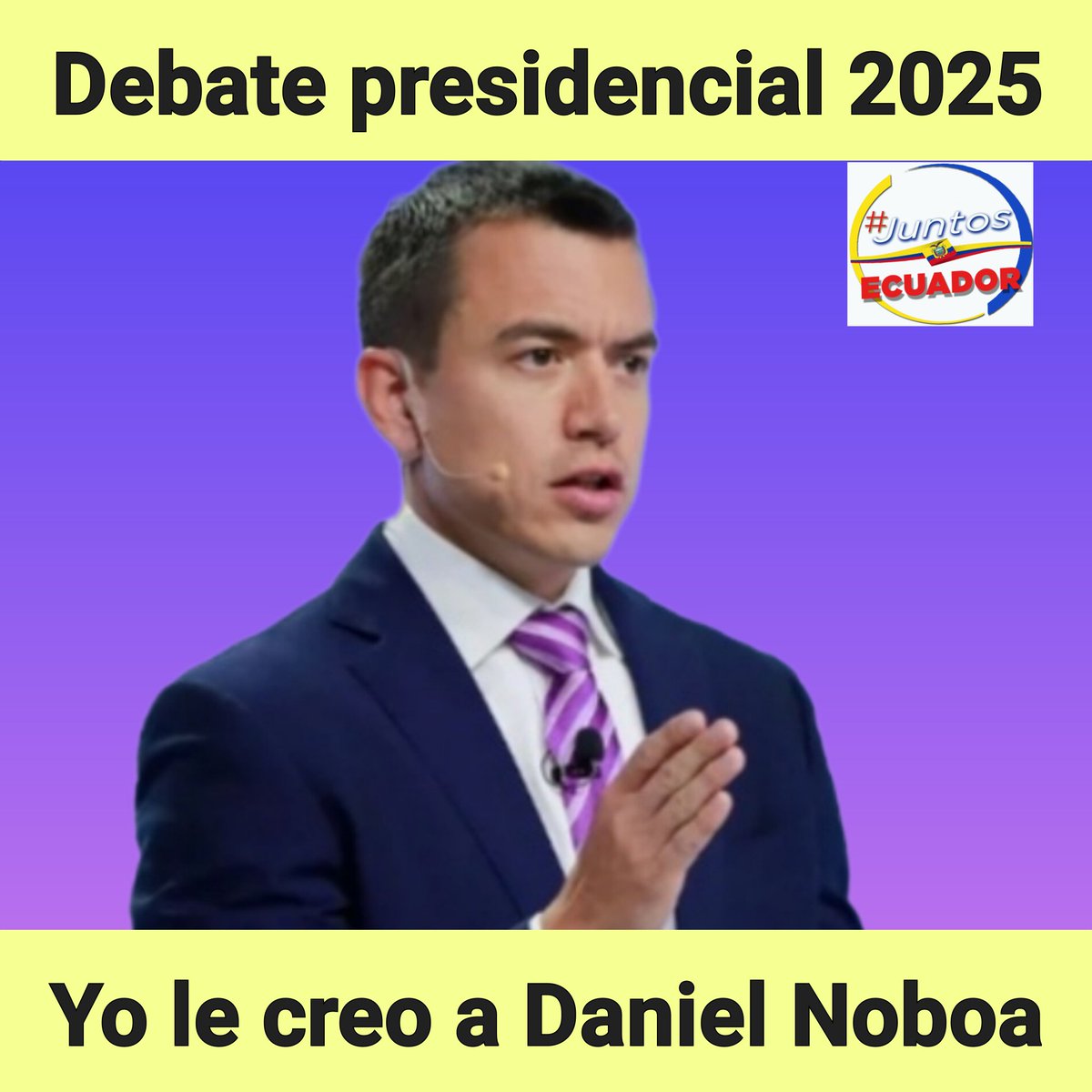 Elnico62's tweet image. #DebatePresidencial2025