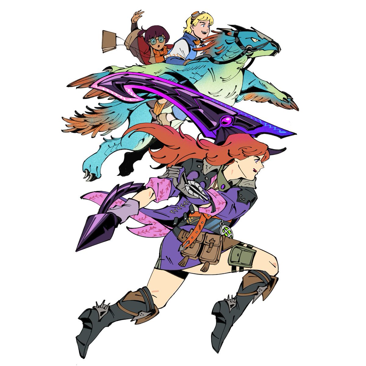officeanomaly's tweet photo. wanted to see both scoob-MH pieces side-by-side :) https://t.co/mRM3x06r9a