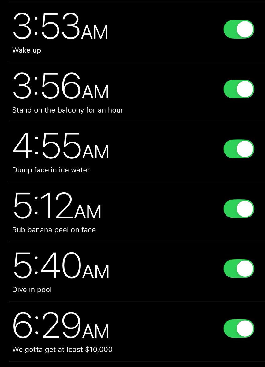 EvanFromAZ's tweet image. Just set my alarms