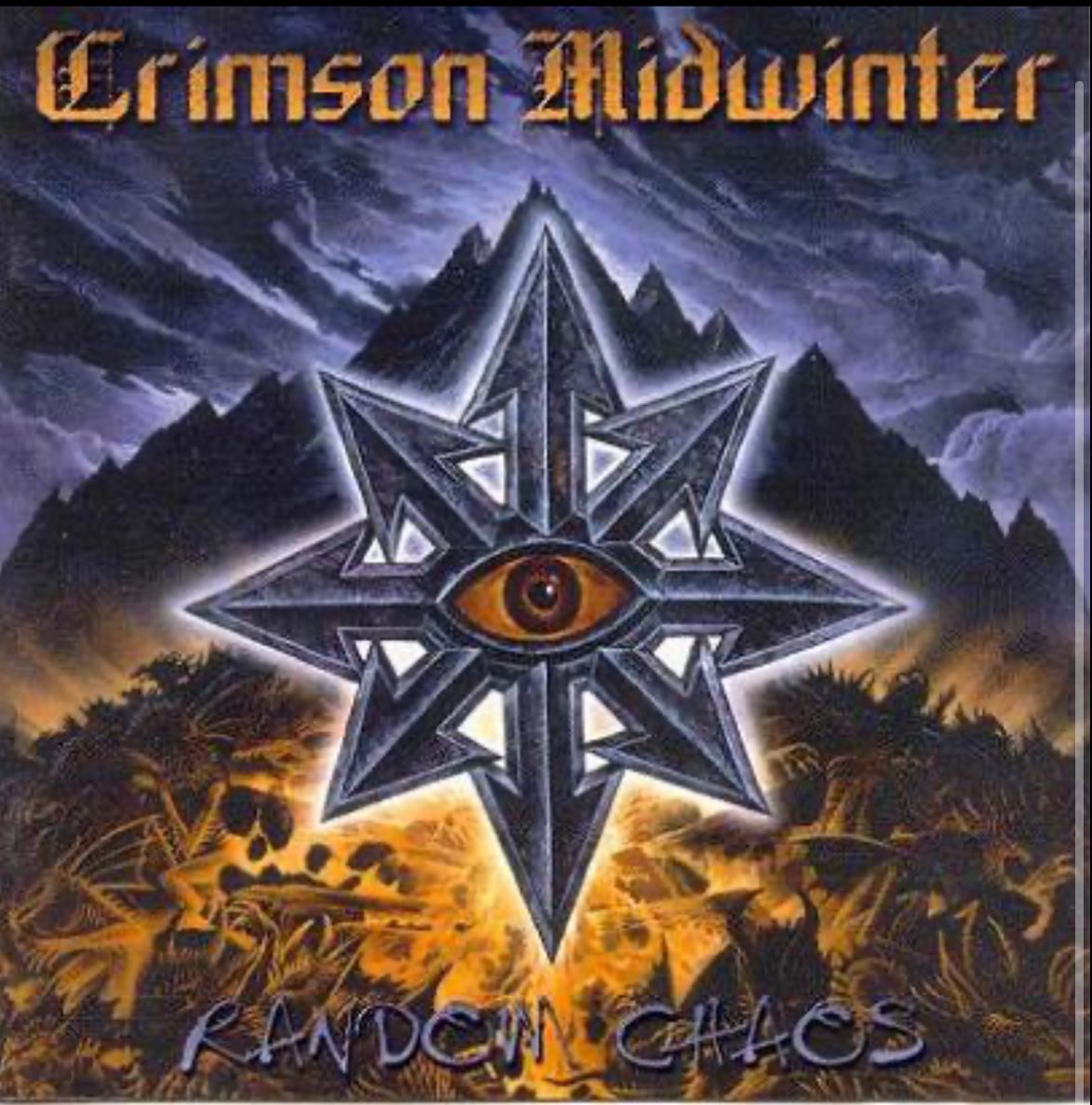 I was highly impressed with the debut from Cephalic Carnage. Deathcult For Eternity from The Chasm was not as impressive as the people on the archives made it seem. Well, on to Crimson Midwinter. They made one album and went on to other bands.