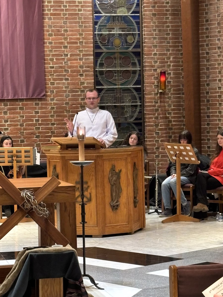 Farewell mass for Brother James. God bless him and his colleagues as they start their mission work in Papua New Guinea.