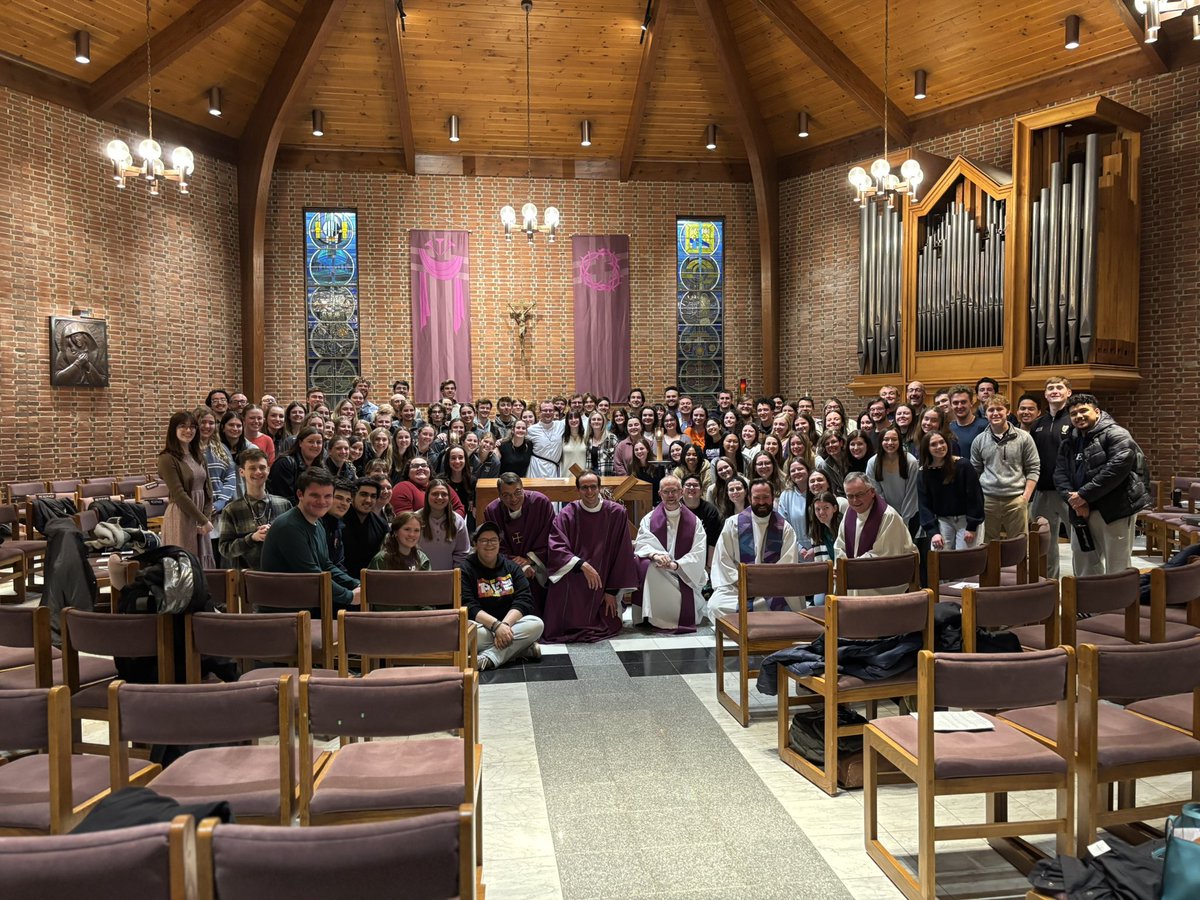 DeanKevinP's tweet photo. Farewell mass for Brother James. God bless him and his colleagues as they start their mission work in Papua New Guinea. https://t.co/ylhmKYeqHU