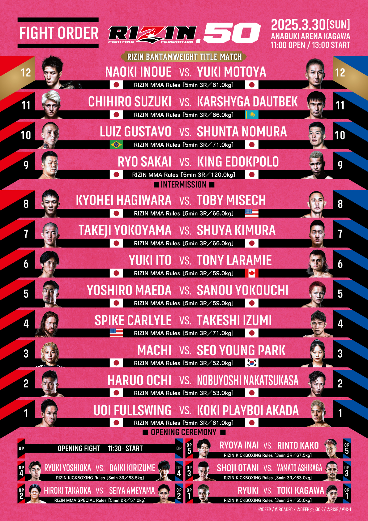 RIZIN FF OFFICIAL on X: 