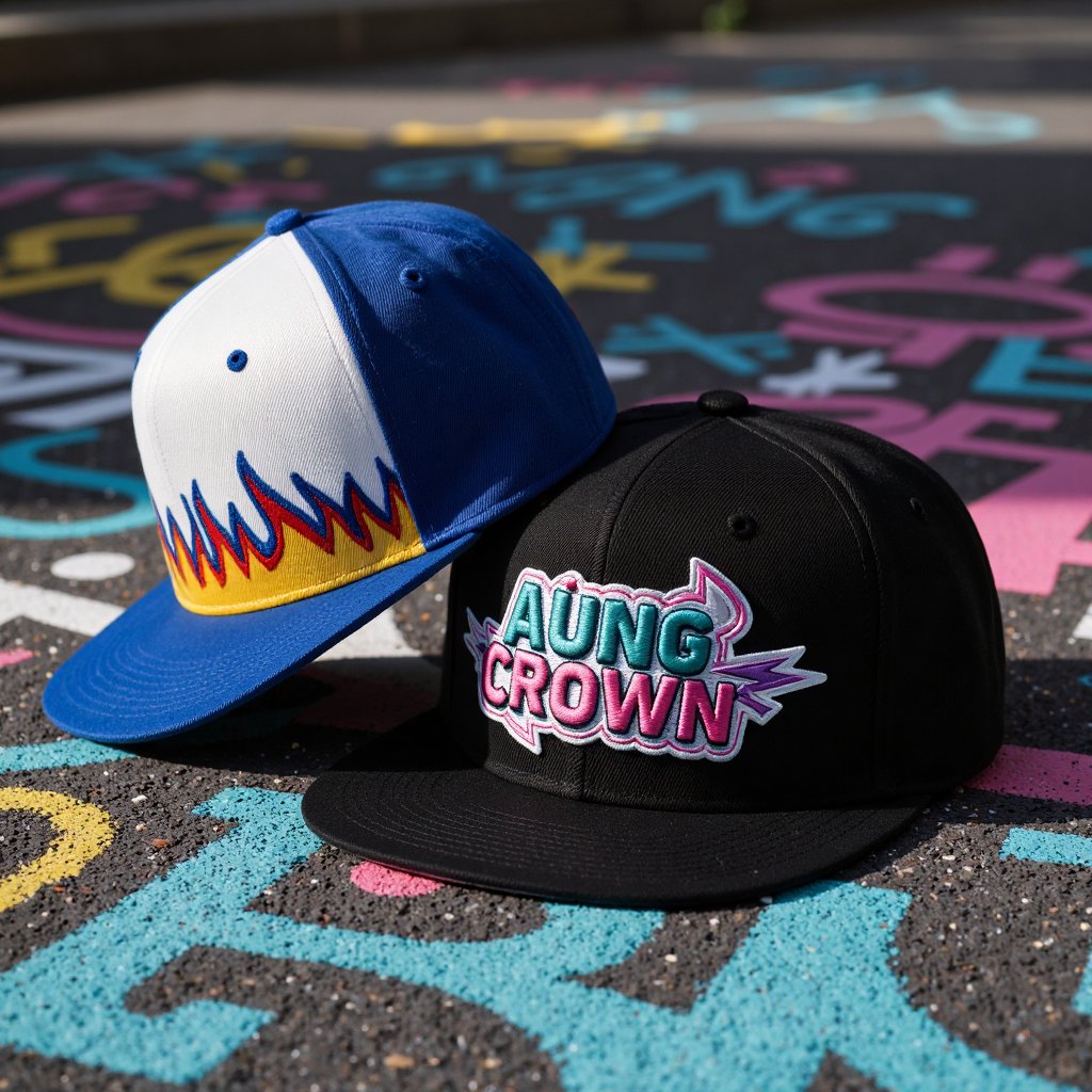 aungcrown1998's tweet photo. https://t.co/Xf4SnBvwVr
Stay on-trend with our custom snapbacks! Featuring bold graffiti designs, these hats are perfect for blending street style with high fashion. 
Customize with your logo or unique graphics to make a statement!

#CustomSnapbacks #GraffitiEmbroidery https://t.co/V37HZPInmt