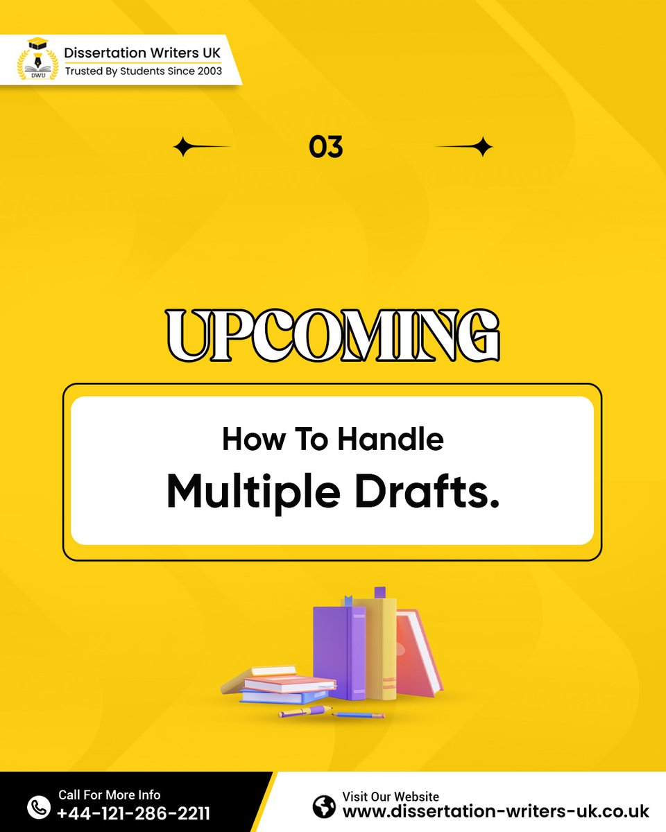 UKKDissertation's tweet photo. 📝 Day 20 Of 30-Day Assignment Writing Challenge! 🎯

✍️ The Importance Of Proofreading ✍️

📌 Next Up: How To Handle Multiple Drafts—Stay Tuned! 🚀

👇 Contact Us
📞 Mobile: +44-121-286-2211
🔗 Visit: https://t.co/9FVRSrbPU4

#Assignments #academichelp #writingtips https://t.co/VnaZvBIzbf