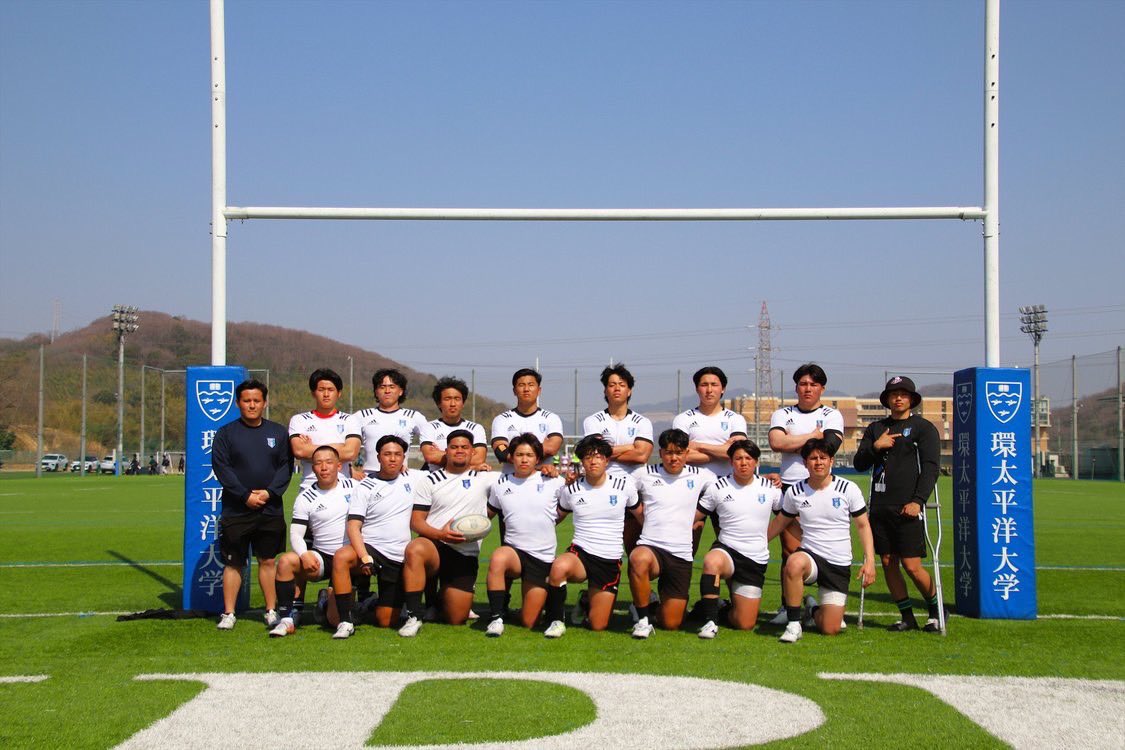 ipu_rugby's tweet photo. 【試合結果報告】

中四国セブンズ大会
2025/3/23 @IPU環太平洋大学ラグ���ー部

第1試合 岡山大学 36-7
第2試合 松山大学 56-5
第3試合 三菱自動車倉敷 28-19
第4試合 山口周南公立･広島修道大合同チーム 55-0

環太平洋大学:優勝🏆

以上の結果より、4月20日に東大阪花園ラグビー場にて開催されます https://t.co/sh6GOExLy4