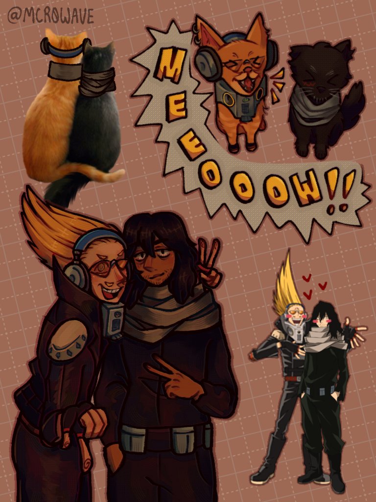 MCR0WAVE's tweet image. ummm erasermic virus. 💔💔💔
#erasermic #emic #eraserhead #presentmic #mha #bnha