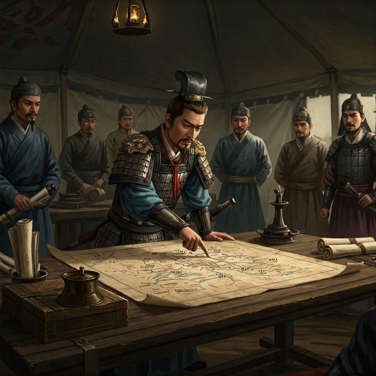 El capítulo 始計 (Shǐ jì), 'Cálculos iniciales', revela que la guerra se gana antes de luchar. Evalúa los 5 factores: Tao, Cielo, Tierra, General y Ley; supera al enemigo en cálculos y engaña con astucia. La victoria comienza en la mente. #ElArteDeLaGuerra #SunTzu #孫子 #孫子兵法