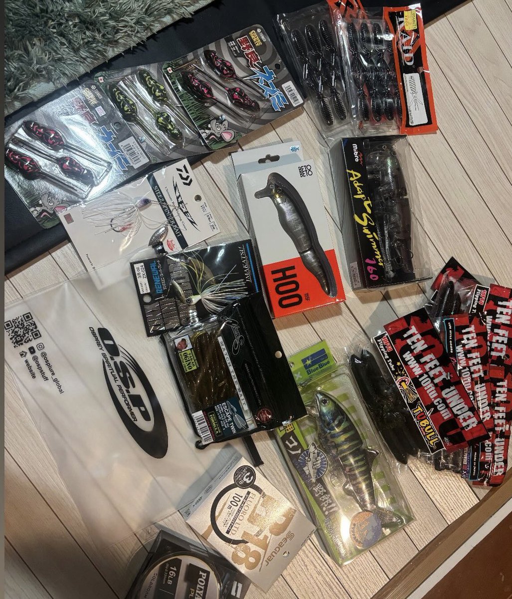 Reiji_fishing's tweet photo. 実は先日ひっそりと亀山行ってました。とある大会に参加させていただきまして。ひっそりではないか笑。参加賞品が豪華過ぎました。あと抽選でHOOが当たってめっちゃ嬉しかったです！釣果？聞くまでもないでしょう。今年初亀山雹も降るしほぼ雨だったけど結果楽しかったので全てオッケー！笑 https://t.co/htWXRNCbVj