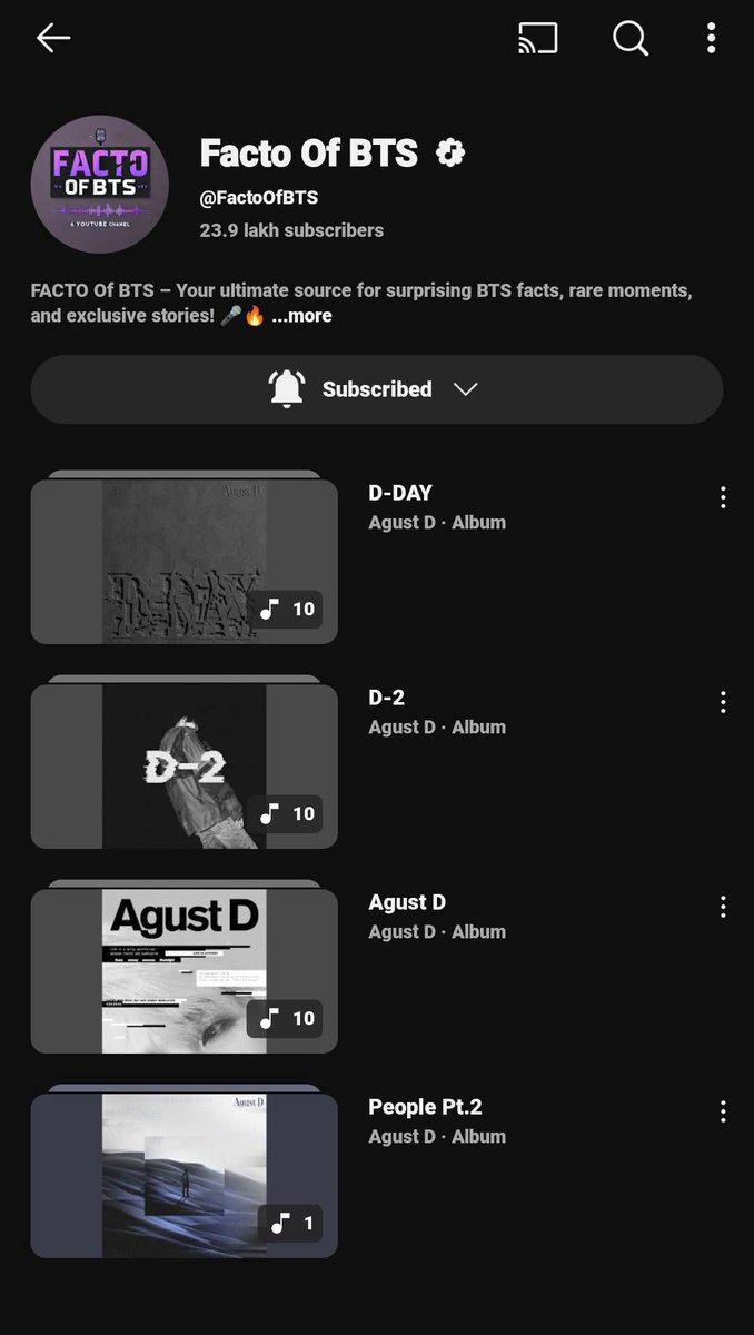 YK_Chantel's tweet photo. This is getting serious. Someone has been uploading videos, even change the name &amp; pfp of SUGA official channel on YouTube. Take action on this immediately! 

@YouTube  @BIGHIT_MUSIC @bts_bighit   PLEASE LOOK OVER THIS AND DO SOMETHING! https://t.co/y0X6bUklN7