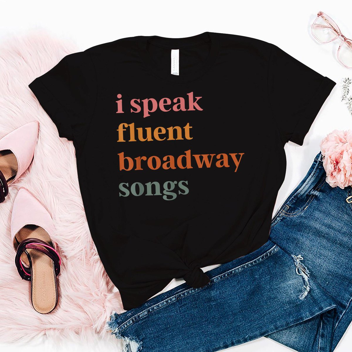 bunkerdonshop's tweet photo. I Speak Fluent Broadway Songs Retro Vintage T-Shirt Shirt

https://t.co/IpIGP3XhRF

#Bunkerdonshop #BroadwayLife #MusicalTheatre #TheatreNerd #BroadwayLover #RetroStyle #StageLife #BroadwaySongs #TheatreHumor #MusicalVibes #DramaQueen #FunnyTheatreShirt https://t.co/KOX3nfpXBj