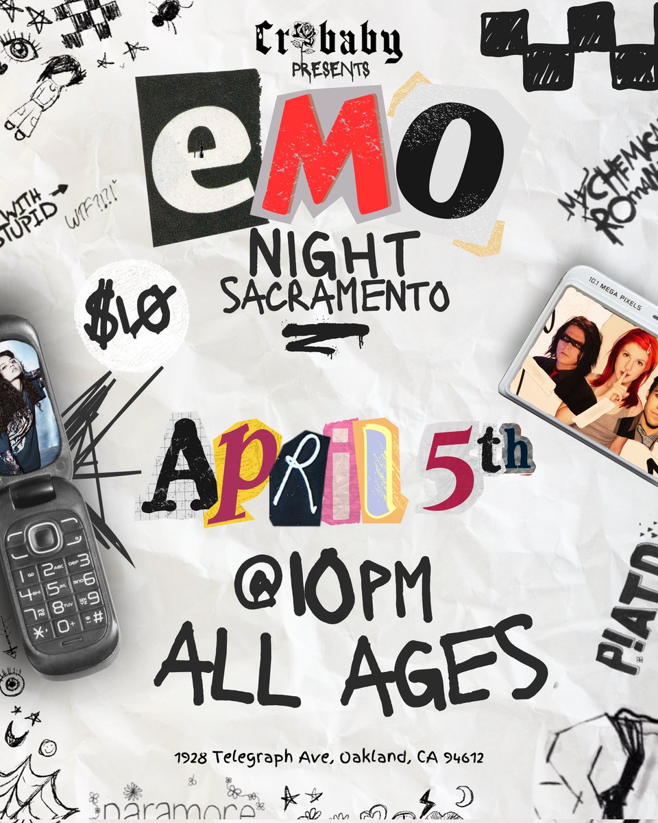 emonightsac's tweet photo. THIS WEEK... we're at our Home venue The Press Club, then next weekend we head to Oakland for our first show at @crybabyoakland ... who are we gonna see at these shows.
Remember IT'S NOT A PHASE IT'S A LIFESTYLE!!! https://t.co/e8U5SCoTLq