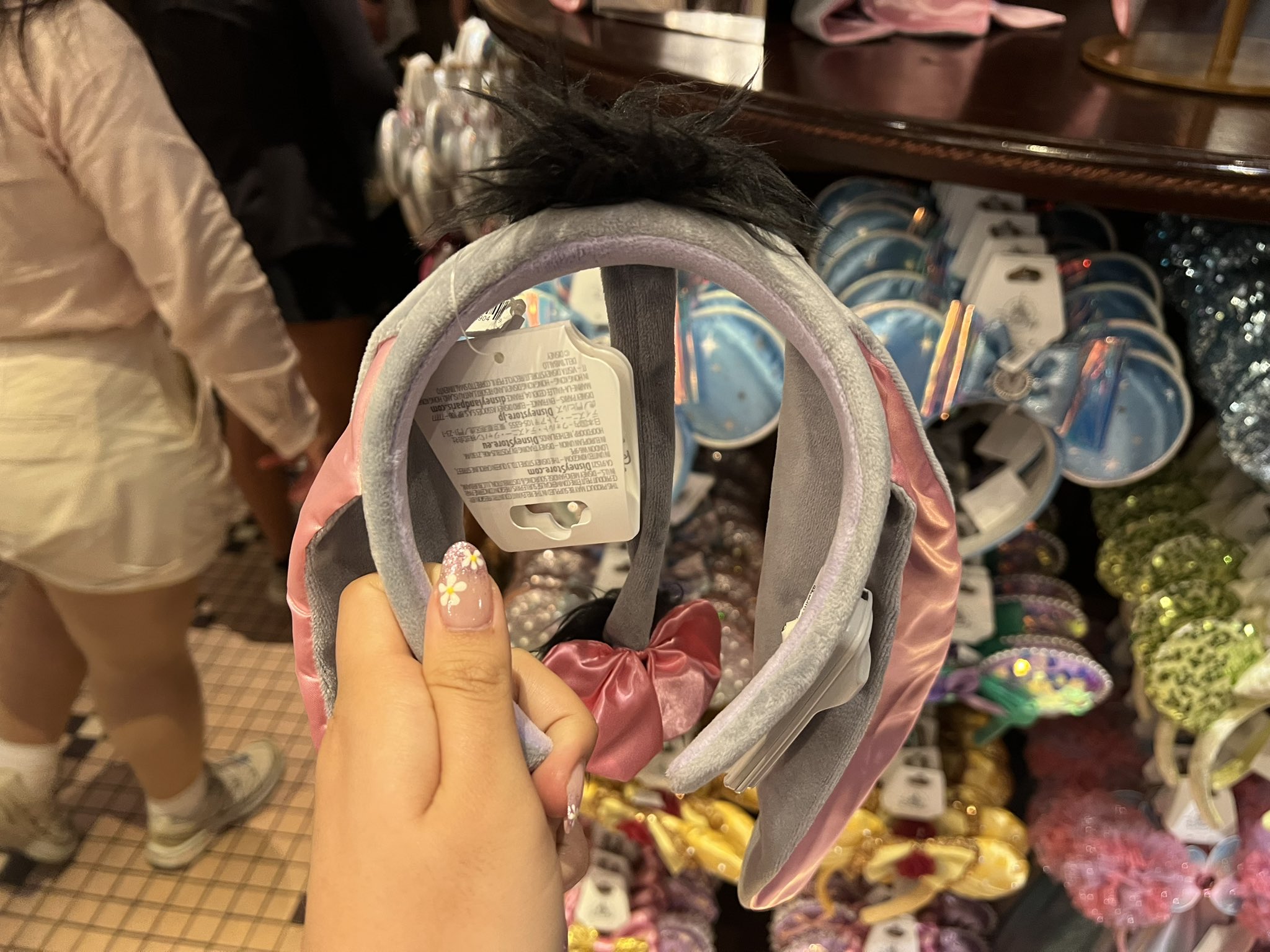海外ディズニー　イーヨー　カチューシャ Disney】US Disney くまのプーさん イーヨー カチューシャ