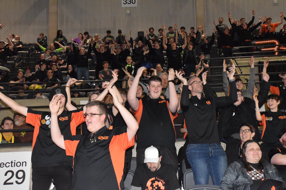 Seven Rivers is complete! Our final record was 2-7, placing us at 42nd overall. We unfortunately were not chosen by another alliance to compete in Eliminations. Our team was honored to win the Industrial Design Award! Our final regional of the year is next week at Phantom Lakes.