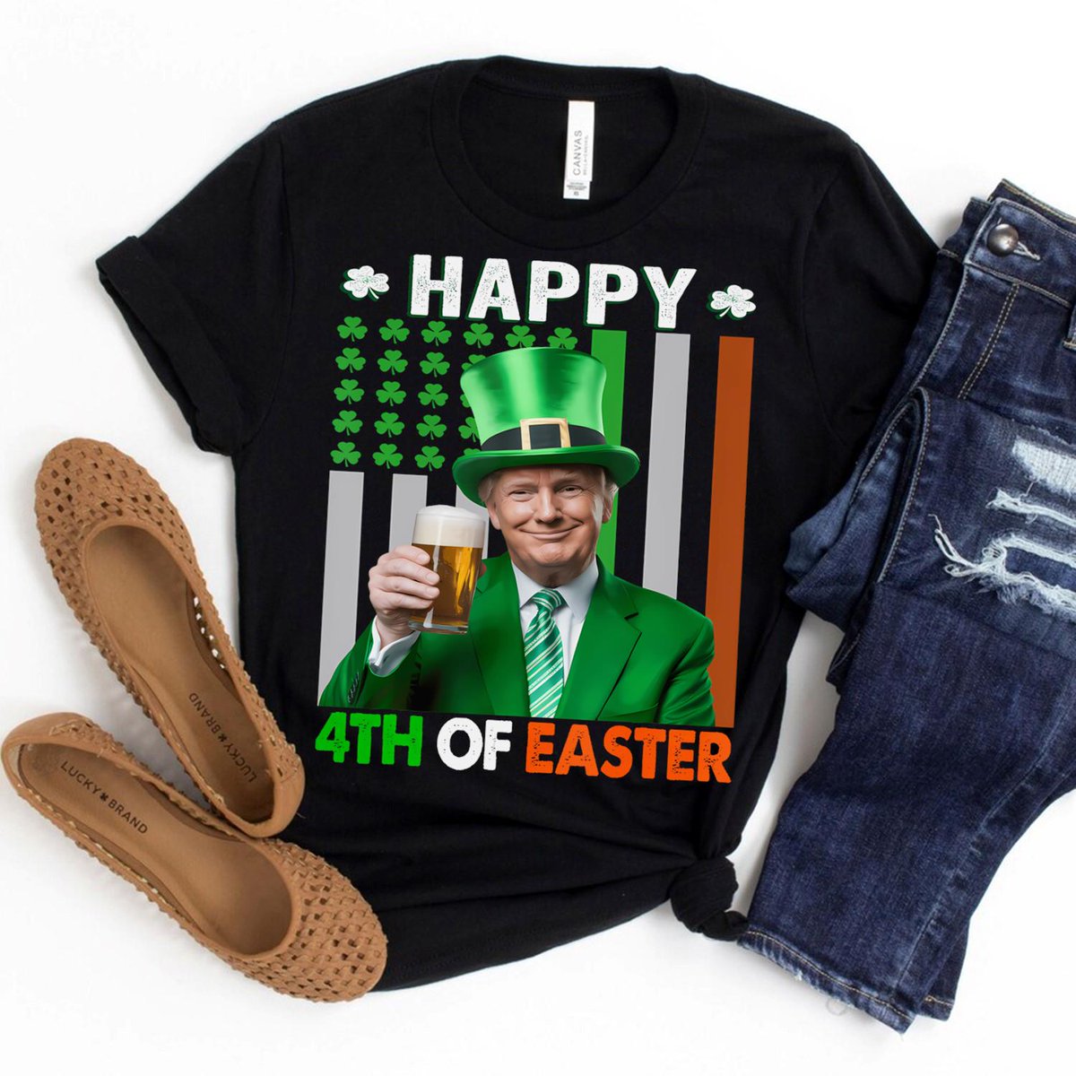 bunkerdonshop's tweet photo. Leprechaun Hat Long Sleeve T-Shirt Shirt

https://t.co/jqE8H3sMYr

#Bunkerdonshop #LeprechaunHat #StPatricksDay #IrishStyle #LuckyCharm #GreenOutfit #ShamrockVibes #FunnyIrishShirt #StPaddysDayLook #IrishPride #HolidayFashion #LongSleeveTee https://t.co/D3UgJiQFNs
