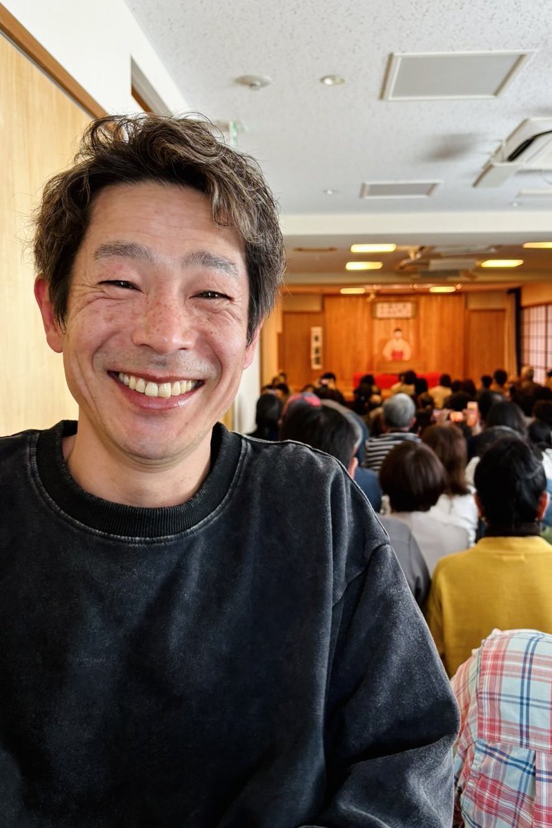 .
米舞が初めて主催する落語会を鑑賞

修行時代からの米舞を知っているだけに
何だか保護者のような気持ちになる？笑

無事に落語会を終えホッとしました。