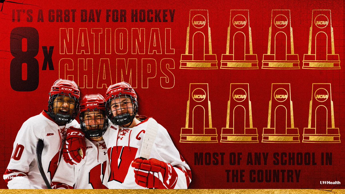The MOST in <a href="/NCAAIceHockey/">NCAA Ice Hockey</a> women’s history.

#Badgers || #OnWisconsin