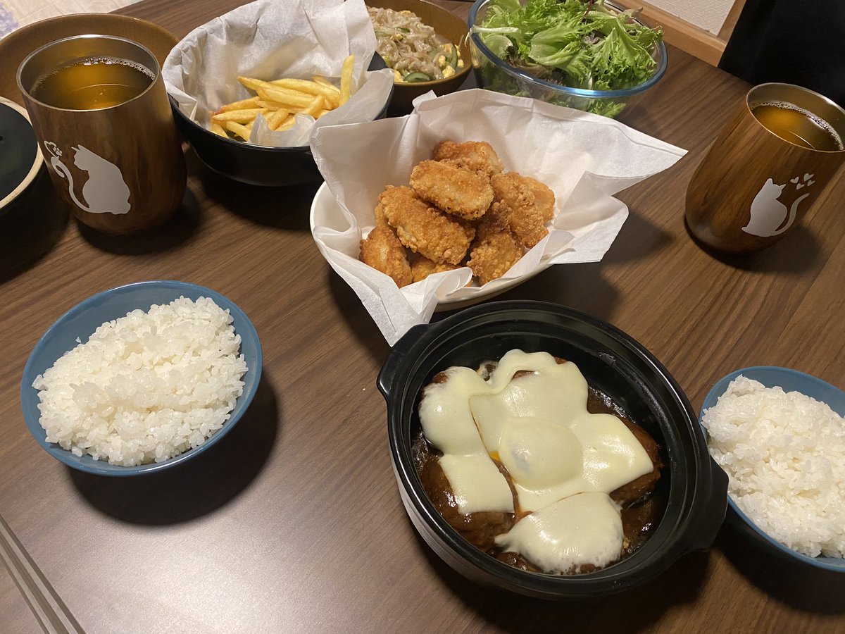 あなたに喜んで欲しくて😙
今のところ全部めっちゃ美味しそうに食べてくれてる( * ॑꒳ ॑*)

好きが止まらない