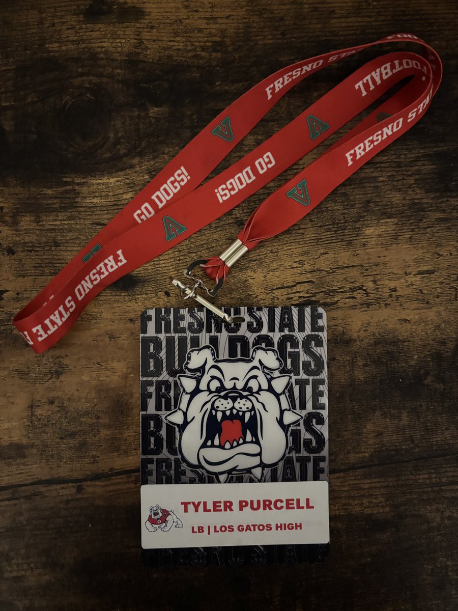 I had a great time down in Fresno this weekend at the <a href="/FresnoStateFB/">Fresno State Football</a> Junior Day! Thank you to coaching staff for having me out.

<a href="/CoachKHensley/">Kody Hensley</a> 
<a href="/jakerasmussen_/">Jake Rasmussen</a> 
<a href="/Coach_Entz/">Coach Matthew Entz</a> 
<a href="/NickBenedetto_/">Nick Benedetto</a>