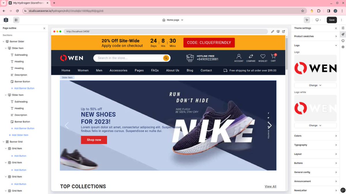 🚀 OWEN – The Ultimate Shopify Headless Theme!

Boost speed, flexibility &amp; UX with OWEN, the top Shopify Hydrogen theme

🔥 Mega Menu | Page Builder | Multi-Layouts | SEO &amp; Speed Optimized

💡 Upgrade your Shopify Hydrogen store now!
#Shopify #ecommerce