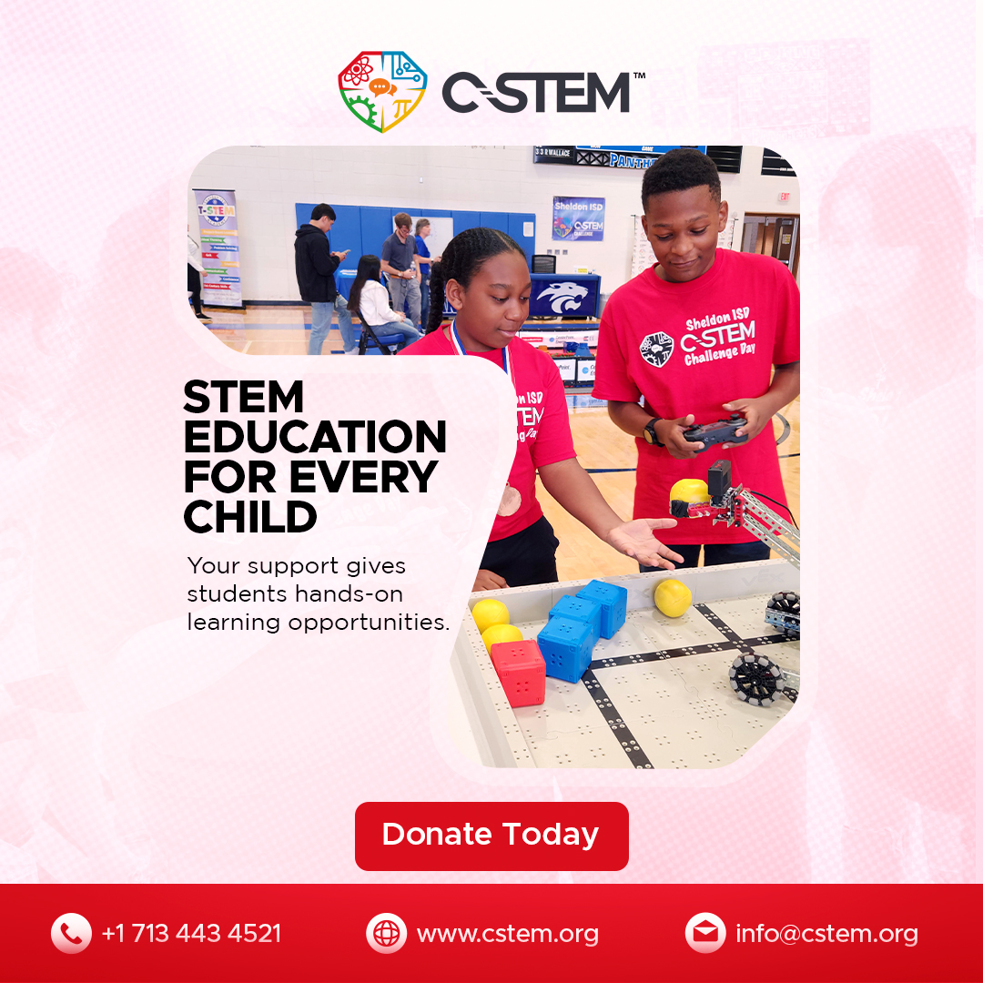 🌍 STEM education should be accessible to every child! Your support provides hands-on learning experiences that inspire the next generation of innovators. 🚀

Donate tod: cstem.org/donate

#CSTEM #STEMEducation #DonateForImpact #FutureInnovators #EducationForAll