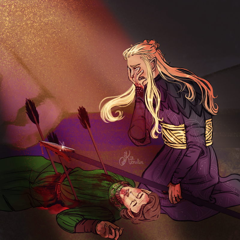 KithKerulin's tweet image. Há erros cometidos que não serão jamais perdoados, esquecidos, possíveis de corrigidos, e a única opção é aceitar o que vc se tornou e é: um monstro
#Annatar #Sauron #Celebrimbor #ringsofpower #aneisdepoder 
Lamento a vibe ruim q eu ando, espero voltar logo com desenhos melhores