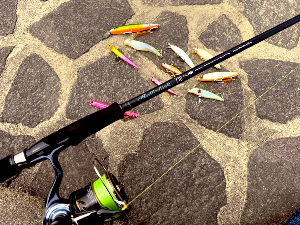 ヤマガブランクス バリスティック710ML/MH 軽いのが面白いように飛ぶ