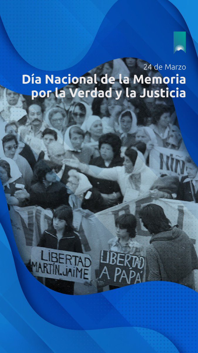 #Memoria, #Verdad #Justicia
#24DeMarzo 

"Para que nunca más el odio, para que nunca más la violencia, perturbe, conmueva y degrade a la sociedad argentina." 

~Raúl Alfonsín 

El #NuncaMás sigue siendo responsabilidad de todos.