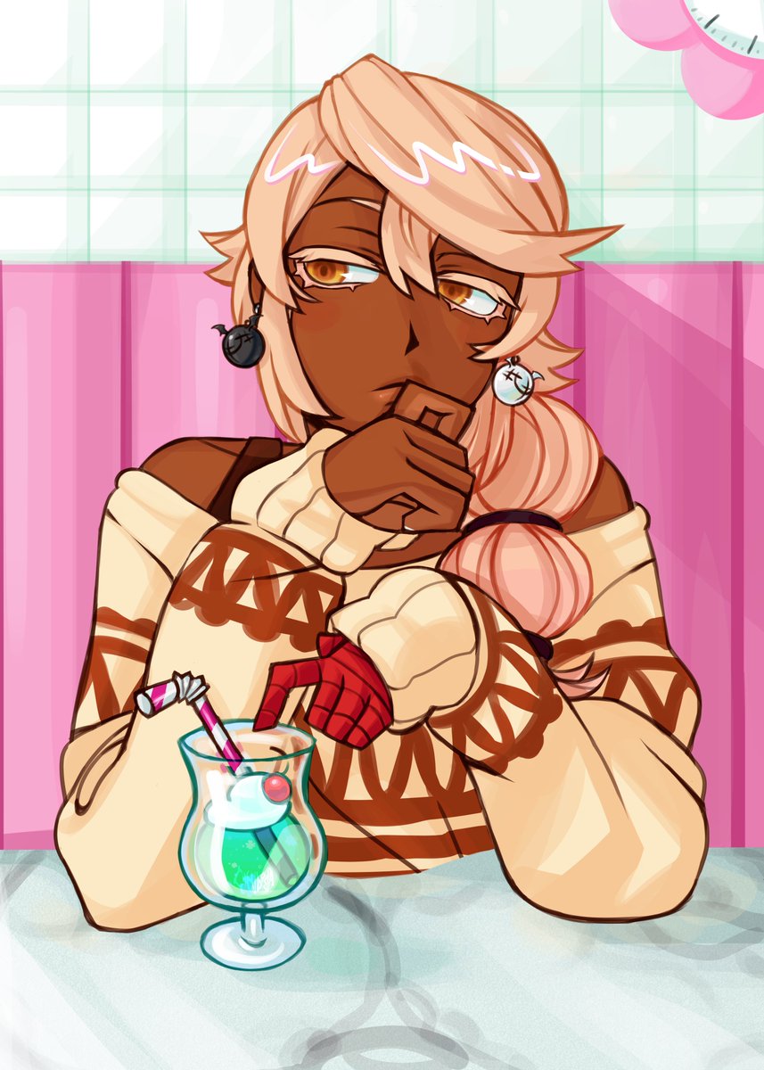 chmidobaaaaaa's tweet image. Take a sip 

#GGST #ramlethal